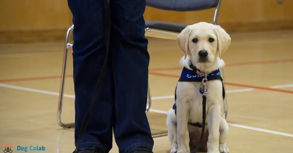 how to stop a dog from walking under your feet