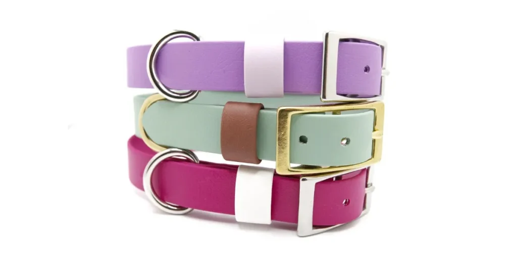 waterproof dog collar material
